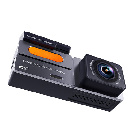 Dual Lens 2K Dash Camera with Rear Camera, WiFi App Control, G-Sensor & 24H Parking Monitor