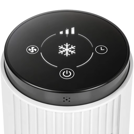 Water-Cooled Tower Air Cooler Fan 42-Inch, 80W, 4L Tank, 3 Speeds, 60° Oscillation & 12H Timer