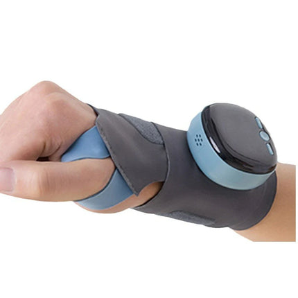 Heated EMS Wrist Wrap Massager – Wireless Rechargeable Support Brace for Comfort & Strain Relief