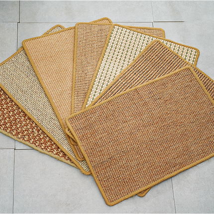 Extra Large Natural Sisal Cat Scratching Mat 140 x 200cm Durable Scratch Rug