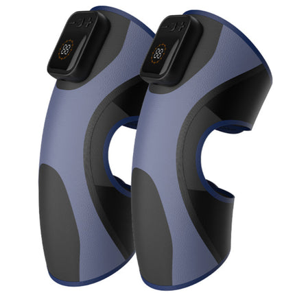 Rechargeable Knee Massage Belt with Heating Levels, Vibration Settings and LED Light Design