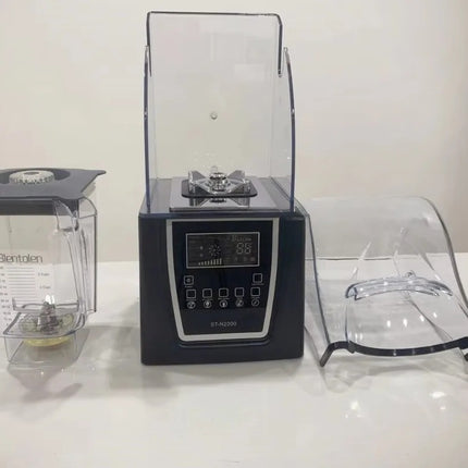 Heavy Duty Commercial Blender 1800W with Soundproof Cover 1300ml