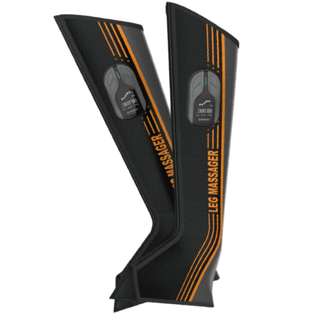 Portable Leg Compression Massager with Heat, 5-Zone Air Pressure and USB Charging