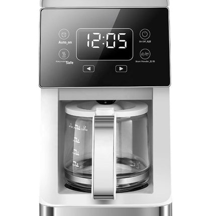 Automatic Bean-to-Cup Coffee Maker with Large Touch Display & Precision Grinder