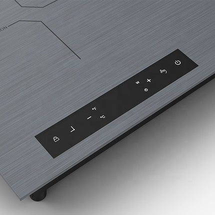 2-Burner Induction Cooktop with Touch Controls, Adjustable Heat, and Durable Glass Surface