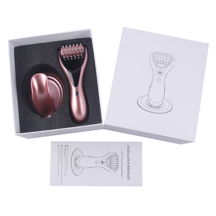 Rechargeable RF Facial Lifting Roller for Skin Tightening and Rejuvenation – Handheld Skincare Device