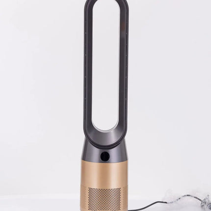 Bladeless Tower Fan Dual Heating Cooling 8 Speed Remote Air Circulator