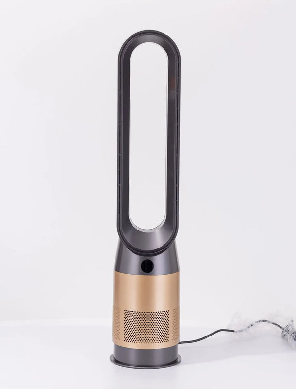 Bladeless Tower Fan Dual Heating Cooling 8 Speed Remote Air Circulator
