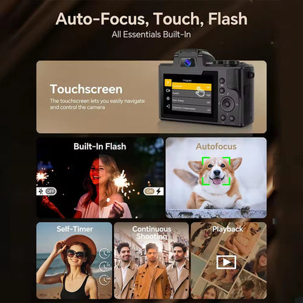 Professional 8K Mirrorless Digital Camera with Advanced Dual Sensor System