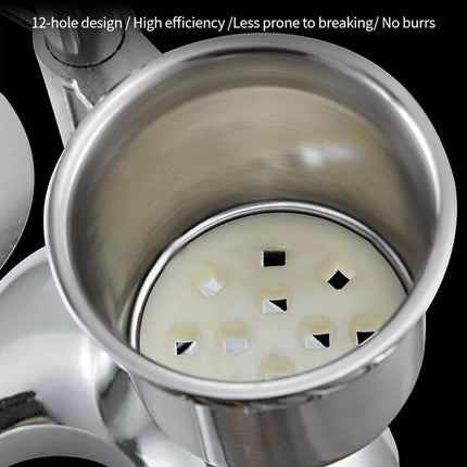 Manual Stainless Steel Potato Chip and French Fry Maker Commercial Grade