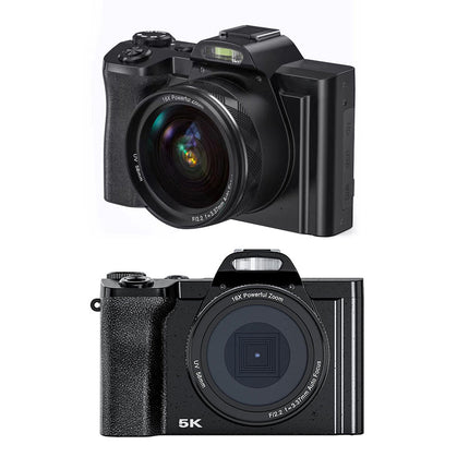 Rechargeable 5K Action Camera with 3.5" IPS Screen – 12MP CMOS, Travel & Vlogging Ready