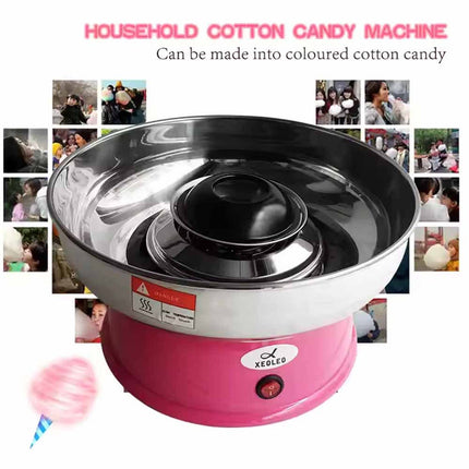 Commercial Cotton Candy Machine 420W Electric Candy Floss Spinner – Fast Sugar Spinning for Parties & Catering