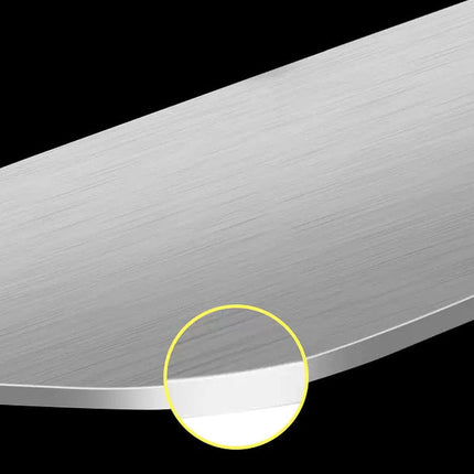 Large Food-Grade Pure Titanium Cutting Board – Double-Sided Design 360 × 250mm