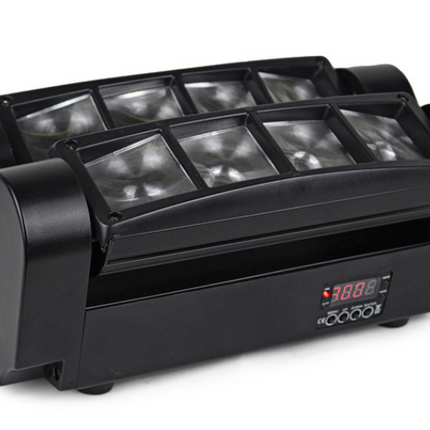 Portable RGBW DJ Party Light with 540° Pan and Dual Tilt