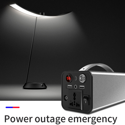 Portable 2-in-1 Car Jump Starter 20000mAh Power Bank with LED Light & USB Output