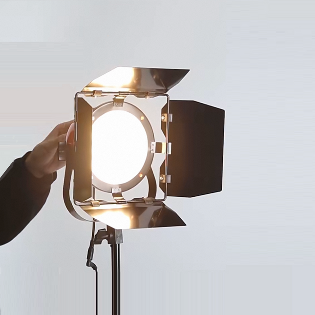 65W LED Studio Video Light 5500K Daylight with Adjustable Dimming for Photography and Filming
