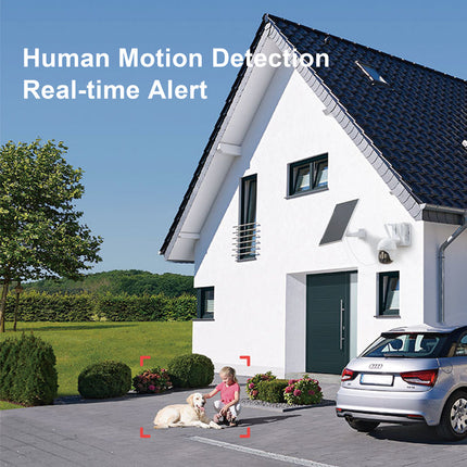 4G Solar PTZ Surveillance Camera System with Dual 3MP Lenses and Smart Night Monitoring