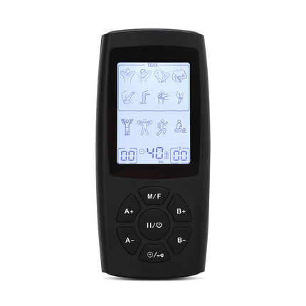 Wireless Rechargeable TENS & EMS Relaxation Massager with 28 Custom Stimulation Modes and Versatile Pads