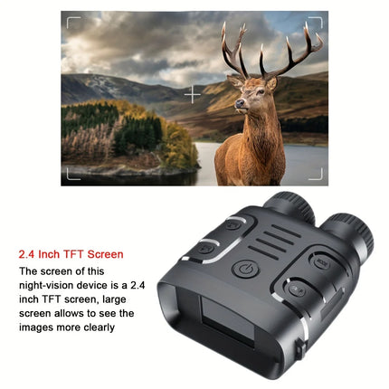 Digital Night Vision Goggles with Infrared Mode, 20X Magnification & HD Video Capture