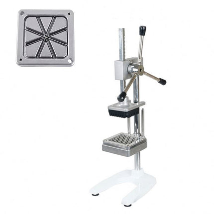 Heavy Duty Vertical Potato Chip and French Fries Cutter for Commercial Kitchens Stainless Steel