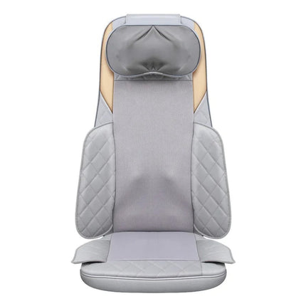 Electric Back and Neck Massager with Heat Relaxation, Dual Motors, and Adjustable Massage Settings