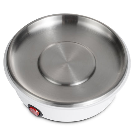 Electric Egg Cooker for 7 Eggs with Auto Shut-Off and Measuring Cup, Stainless Steel