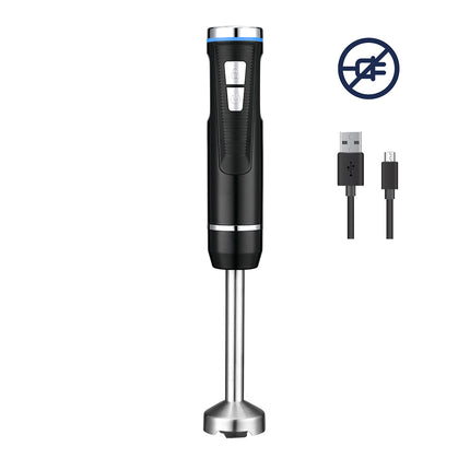 Portable Cordless Hand Blender 3-in-1 Set with 8 Speed Control and Rechargeable Battery