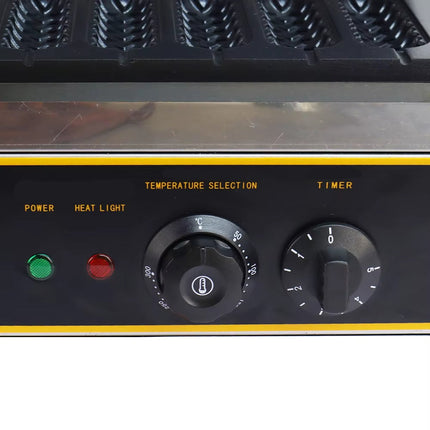 Electric Waffle Stick Maker 1500W Non-Stick Stainless Steel Waffle Baker