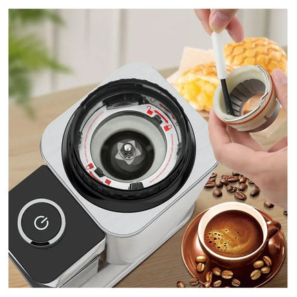 Electric Conical Burr Coffee Grinder with Touch Screen and 48 Grind Settings