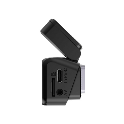 Portable 4K Dash Camera with Rear Camera, WiFi App Control, IPS Screen and G-Sensor Recording