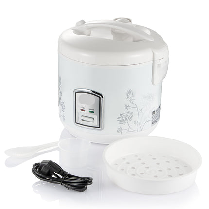 5L Electric Rice Cooker 1000W with Non-Stick Inner Pot, Timer & Keep Warm Function