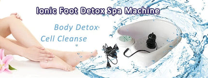 Cordless Ionic Foot Spa Detox Machine with Basin 24W Compact Home Use
