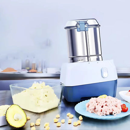 Electric Stainless Steel Food Chopper 3L High Power Commercial Kitchen Machine