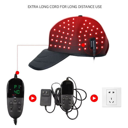 Infrared LED Relaxation Cap for Head 5 Modes 24W Power Home Use