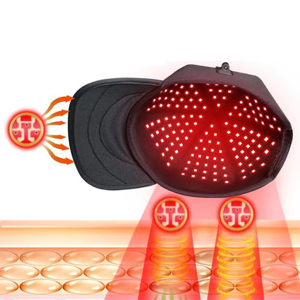 Infrared LED Relaxation Cap for Head 5 Modes 24W Power Home Use