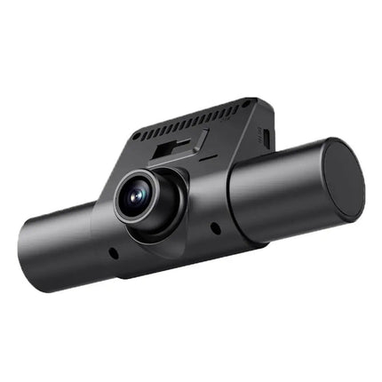 Quad Lens Car Dash Camera with Wide 110 Degree Front View and 2 Inch Display