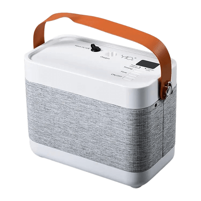 Lightweight Oxygen Concentrator 1-5LPM Pulse Output Cordless Operation Portable for Travel & Home