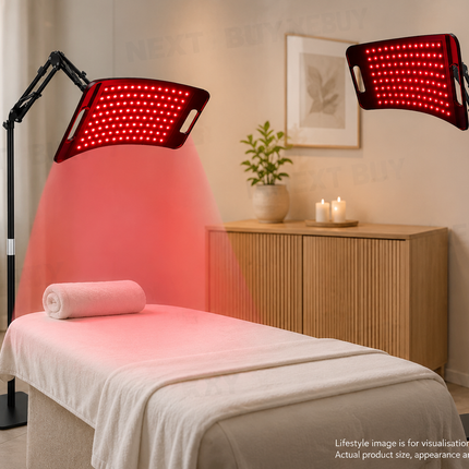 Red and Near Infrared Light Relaxation Panel 660nm 850nm LED Device for Muscle Relief and Recovery