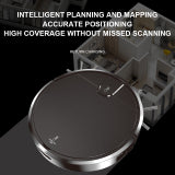 Smart Sweeping Robot Vacuum Cleaner with Dusting and Mopping Function for Home Use