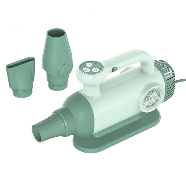 Compact Portable Pet Hair Dryer with Brushless Motor, Lightweight ABS Body & Rechargeable Design