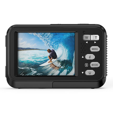 Ultra HD 4K Action Camera with Waterproof Body, 48MP Photos & Large Screen