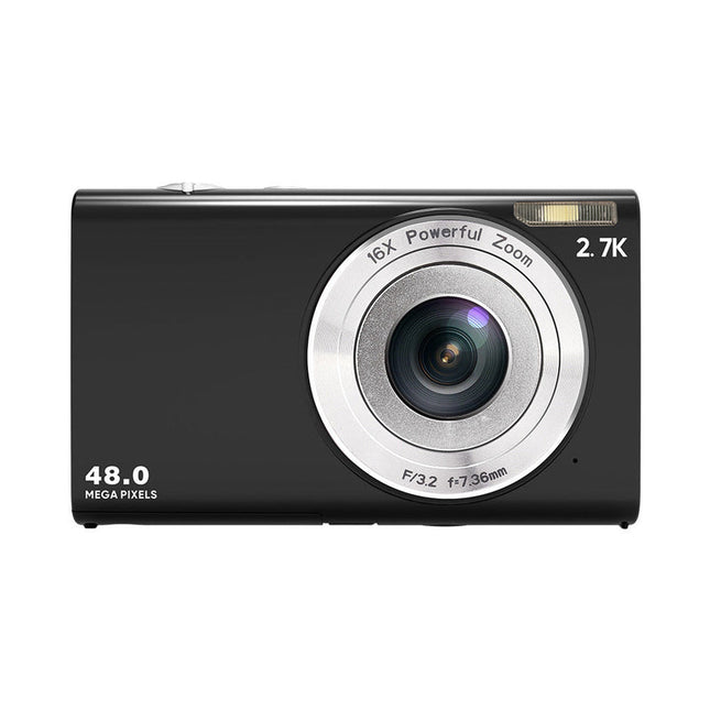 48MP Compact Travel Camera with 2.7K Video Recording and 2.8-Inch LCD Screen