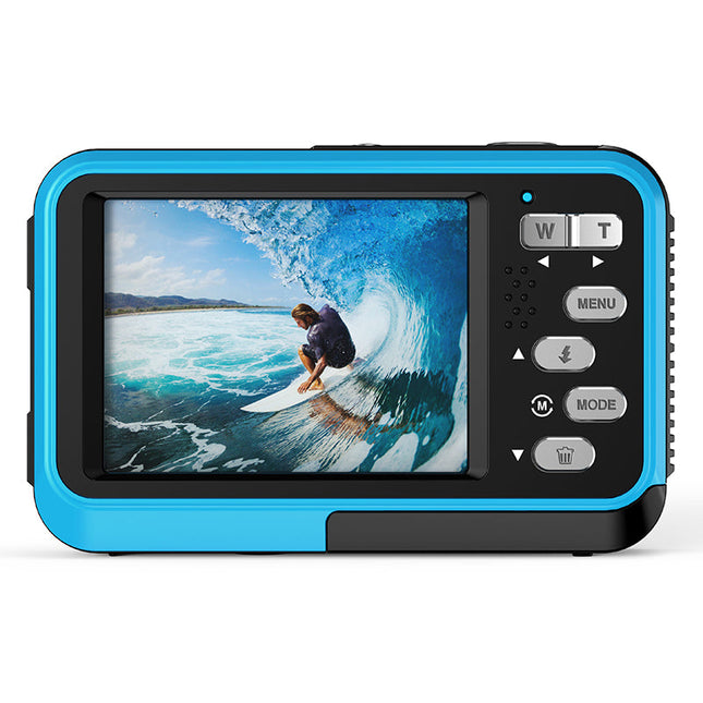Ultra HD 4K Action Camera with Waterproof Body, 48MP Photos & Large Screen
