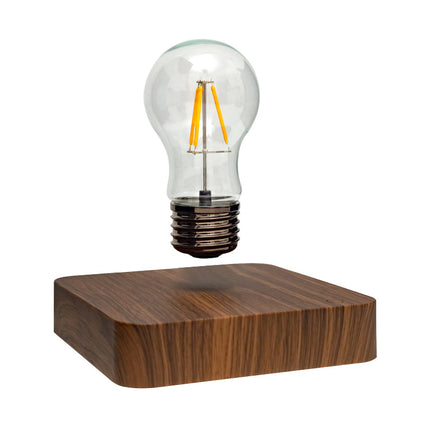 Magnetic Floating Light Lamp with Wooden Base – Modern Touch Activated LED Décor Piece
