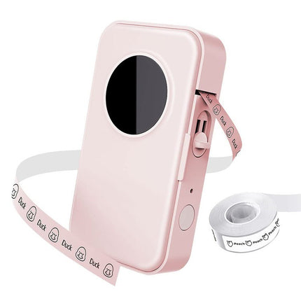Portable Thermal Label Printer with Built-In Cutter, Bluetooth Connectivity, 203 DPI, Rechargeable Battery