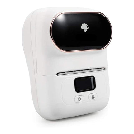 Portable Thermal Label Printer with Bluetooth, 20-50mm Labels, 203 DPI, Rechargeable Battery